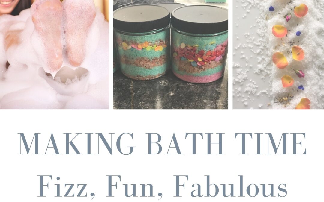Making Bath Time Fizz, Fun, Fabulous with Carolina Shores Natural Soap